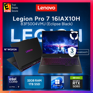 Lenovo Legion Pro 7 AI Gaming Laptop 83F5004VMJ (Intel Ultra 9 275HX /32GB OR 64GB DDR5 /1TB SSD / 1