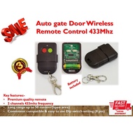 Autogate Door Wireless Remote Control 433Mhz DIP Switch Auto Gate Controller (Battery included)