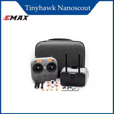 Emax Tinyhawk Nanoscout HDZero RTF/BNF 65mm 08015 Motor 5 in 1 AIO 2.4G ELRS FPV Racing Drone Combo 