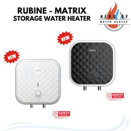 RUBINE New Arrival Matrix Storage Water Heater MT 15 SIN 2.5 (15L) Or MT 30 SIN 2.5 (30L) Water Capacity Tank
