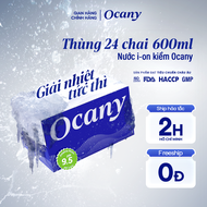 Nước uống ion kiềm Ocany 600ml Thùng 24 chai