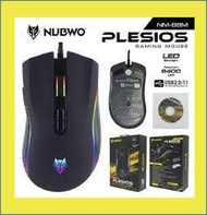 NUBWO NM-90M2-90-89M OBERON เมาส์เกมมิ่ง Mouse Gaming 8 Macro สวยมาก