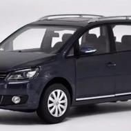 Original Factory 1/18 Shanghai Volkswagen NEW TOURAN NEW TOURAN TOURAN Car Model Car Model