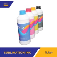 DPS Vivid Sublimation Inks CMYK 1Liter  for Sublimation Printer