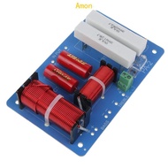 Amon 500W Pure Bass Subwoofer Crossover Frequency Distributor Divider 2 Way Speaker  Crossover Filte