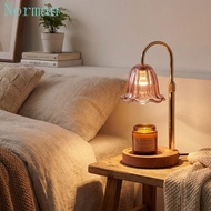 NORMAN Candle Warmer Lamp, 4 Speed Vintage Aromatherapy Lamp, Creative Timer Adjustable Height Wax W