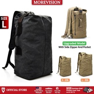 MV Bag Upgraded Version Canvas Sports Backpack Beg Men Large Korean Rucksack Army Military Tactical 