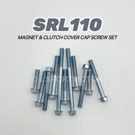 LAGENDA SRL110 MAGNET & CLUTCH COVER CAP SCREW SET YAMAHA LAGENDA110 LAGENDA SRL 110