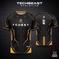 Techbeast Hyper Esports Jersey T-shirt Full Sublimation ( CUSTOM TEAM NAME + IGN )