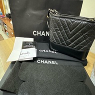 CHANEL HOBO小型黑色流浪包