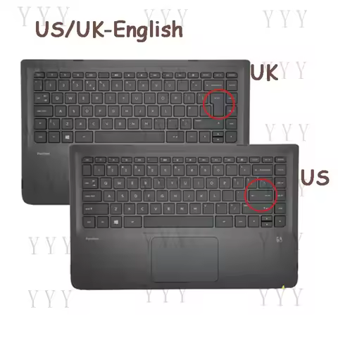 Y+ Palmrest w/US Keyboard&Touchpad for HP Pavilion X360 13-S Series 13-S000 809829-