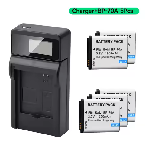 BP-70A EA-BP70A IA-BP70A BP70A IABP70A Battery for SAMSUNG AQ100, DV150F, ES65, ES67, ES70, ES71, ES