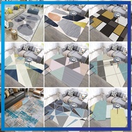 ZALALO 80x120cm 120x160cm YS Nordic Style 3D Floor Mat Carpet  Polyester Bedroom Living Room Sofa Ru
