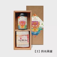 【公益禮盒】無藏_客製茶米禮盒E一蕎麥烏龍茶+台灣好米禮 (1茶1米)*1組 E3【高黑罐】