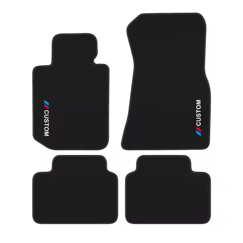 For BMW i4 G26 2021-2025 luxury Carpet Velour Car Mats 4-Piece Floor Mats with