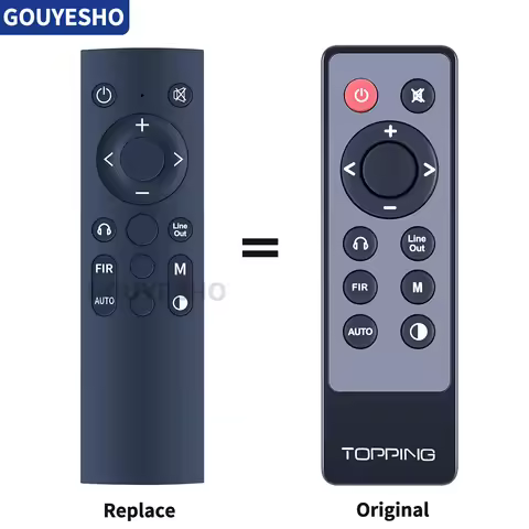 New Remote Control for Topping D50s DX3pro RC-22 Decoder