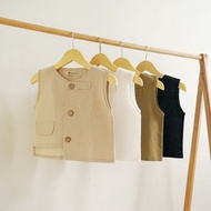 Elrasyakids || Elnevin Korean Vest || Unisex children's outerwear || Unisex children's Vest || Korea