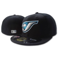 HOT  High Quality MLB Toronto Blue Jays Fitted Hat Men Women 59Fifty Cap Full Closed Fit Caps Sports