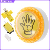 🧢 Recordable Answer Buzzer Button Plastic for Party Yellow Quick Response Palm-Activated Game Show T