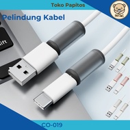 CO-019 | Mobile Phone Cable End Protector | Anti-Bend Cable Protector