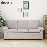Furinbox โซฟาผ้า 3 ที่นั่ง รุ่น AUGUSTA - มี 2 สีให้เลือก