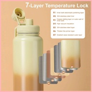 ◯ ▧ ▨ Wanpidou Hot and Cold Tumbler 1 liter Cup 304 Stainless Steel Vacuum Flasks Cup 1000ml Water