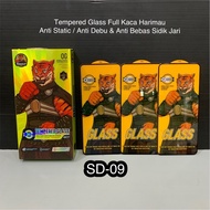 (SD09) TG Clear ESD Anti Static Tiger For Oppo Reno 4 4G/ Reno 4 5G. A74 4G. A78 4G. A93. A94. A95 4