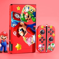 Case Nintendo Switch OLED Cover Game Switch Accessories JoyCon Console Silicone Soft Protector Mario Zelda Pokemon Scarlet and Violet