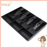Cash Register Drawer -  Tray Replacement 4 Bill/3 Coin Cash Register Insert Tray,12.6 x 9.6 x 1.4Inc