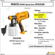 INGCO 450W Spray Gun SPG3508 530W Spray Gun SPG4506