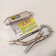 KNALPOT RACING KLX RCB KNALPOT RCB KLX DTRACKER DLL TERLARIS