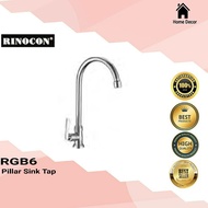 RINOCON Stainless Steel Pillar Mounted Sink Tap Pillar sink tap / RGB6