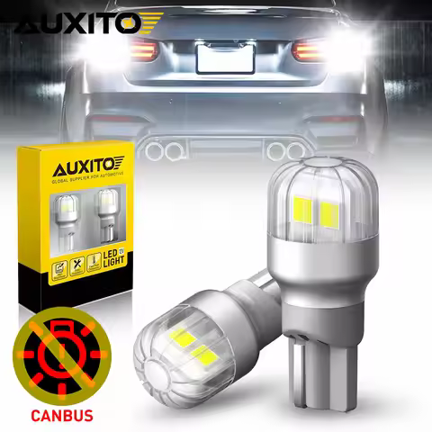 AUXITO 2Pcs Canbus T15 W16W LED T16 Bulb Error Free Backup Reverse Led 921 912 T10 W5W LED Bulbs For