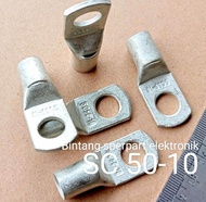(1 Buah) SKUN KABEL TEMBAGA SC 50-10 SKUN KABEL 50MM  SKUN KABEL SC 50-10 CABLE LUGS DOVE TEMBAGA SK