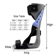 LY Adjustable AFO Foot Drop Brace-Ankle Foot Orthosis Drop Foot Stabilizer Port For Wa