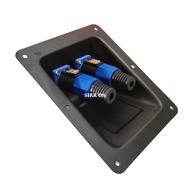 Terminal Package 2-Hole ConcaveSPEAKON + 2 Sockets SPEAKON + 2 Jacks SPEAKON