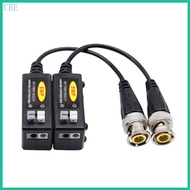 CRE Professional Twisteds Pair Video Balun Transmitters Supports 8MP Resolution CCTV