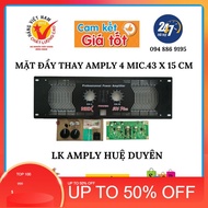 MẶT MAIN (CỤC ĐẨY) NEX 506 THAY CHO AMPLY 4 MIC SIZE RỘNG 43CM  VÀ  CAO 15 CM