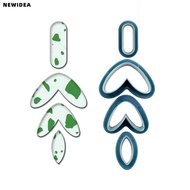 NEWIDEA 142pcs Polymer Clay Cutters Set, Plastic Stainless Steel Clay Earring Cutters, Versatile Dif