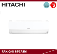 [ Delivered by Seller ] HITACHI 2.0HP QH Series Standard Inverter Air Conditioner / Aircond / Air Cond R32 RAK-QH18PCASM (same with RAS-XJ18CKM)