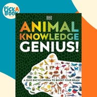 Animal Knowledge Genius! : A Quiz Encyclopedia to Boost Your Brain by DK (UK edition, hardcover)