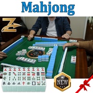Mahjong With Number Mini Mahjong Set Chinese Mini Mahjong Set color Ivory with Compact Design and Co