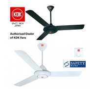 KDK M60SG Ceiling Fan (White/Black)