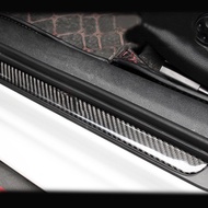 14-19 Audi Audi A3 Carbon Fiber Car Sticker Threshold Strip Car Interior Modification Car Accessorie