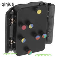 QINJUE Ukulele Chord Presser​, Black​ Ukulele Attachment​ ​Ukulele Aid​, Eliminates Finger Pain​ ​Pr