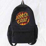 Tas Ransel Santa Cruz Distro Kanvas Cordura Premium Backpack Tas Sekolah Keren Sablon Distro