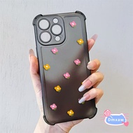 Ice Mist Flowers Phone Case For Realme GT7 Pro C15 C12 C11 9i 7i Global 5 5s 5i 6i 5G 4G Matte Back 