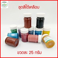 Underglaze 12-Color High-Gloss Paint Set Size 25 Grams (Ready-To-Use Water Type)