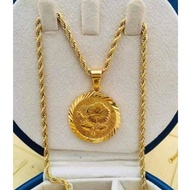 Pure 10k Gold Necklace Hearts