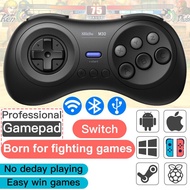 8Bitdo M30 Wireless Joystick Pro Gamepad Trigger Fighting Game Controller for street fighter SEGA/Nintendo Switch/Phone/mac/android/ios